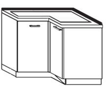 BASI PER PIANO COTTURA H. 84 - P.58 PENSILI H. 72 - H.100 P.33,5 C/Top H.88 S/Top H.84 H.72 H.