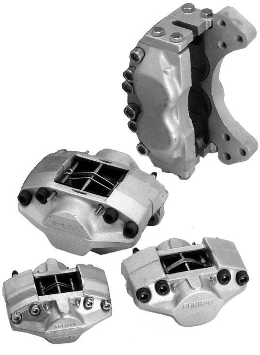 MANAGEMENT SERVICE ISO 9001 Brake calipers Pinze freno ENGINEERED BY Aggiornato / Updated: 05 /