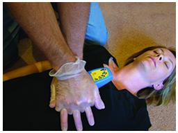 CPRezypad Dispositivo CPRezy per assistenza al massaggio cardiaco (CPR) fornisce indicazione