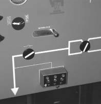 Segnalazioni meccaniche Mechanical indicators Valvole di sicurezza Safety valve Starting from the closed earthing switch: Door closure. Opening of auxiliary earthing switch (*).