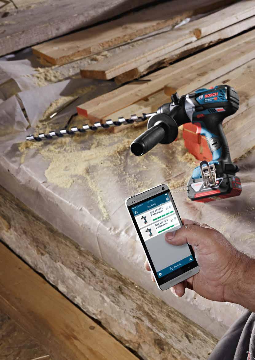 Simply Connected. Connessione a portata di mano. It s in your hands. Bosch Professional.