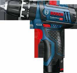 Trapano-avvitatore con percussione GSB 12V-15 Bosch Professional +