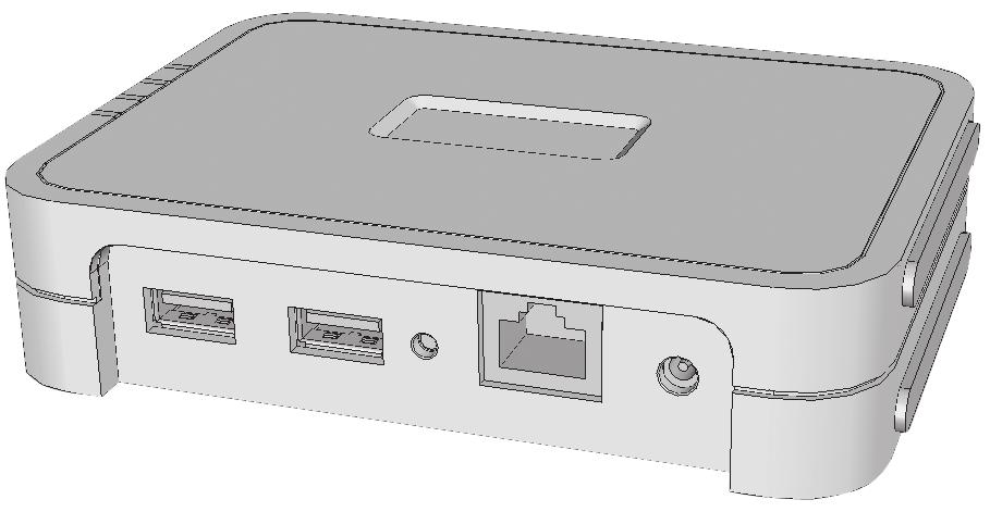 INSTALLAZIONE DELL HUB CONNESSO A INTERNET lw0/0 Collegare l hub connesso a Internet in modo da creare un sistema