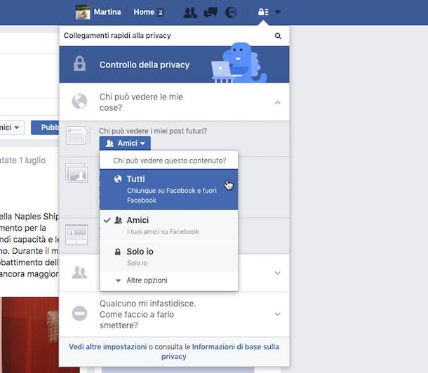 Se sul social network del volatile azzurro selezionando un hashtag è possibile visualizzare tutti i messaggi contenenti quest ultimo, indipendentemente da chi li ha scritti, su Facebook è possibile