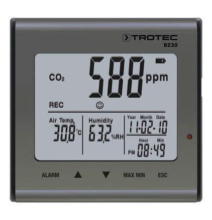 BC06 Termoigrometro BC21 Termoigrometro BZ05 Termoigrometro ambientale BZ25 Monitore