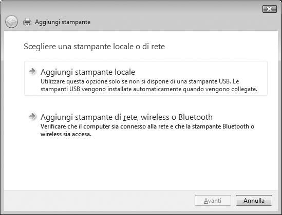 Installazione del driver della stampante Informazioni sull'installazione del driver della stampante Per eseguire la stampa sulla stampante di rete, è necessario installare il driver della stampante