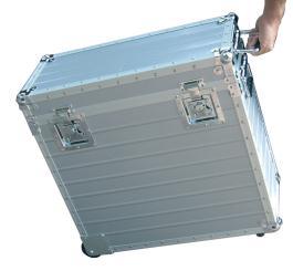 DOC. SII10110 REV. 6 PAGINA 26 DI 34 3.12.4.2 Valigia in alluminio; codice PII17102 In alternativa, si può usare la seguente valigia in alluminio, che è più piccola e leggera.