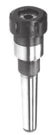 11 Mandrino porta pinza Att. cono morse Collet holders morse - cone shank Pantografo Router Mandrini porta pinza con attacco cono morse. Possibilità di alloggiare pinze Ert. 2/Ert.