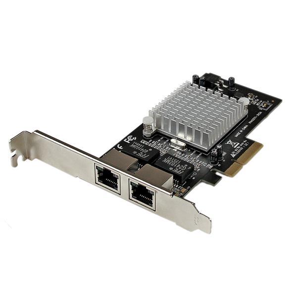 Scheda adattatore server di rete Gigabit Ethernet PCI Express (PCIe x4) a due porte - Intel i350 NIC Product ID: ST2000SPEXI La scheda di rete Gigabit a due porte PCI Express ST2000SPEXI permette di