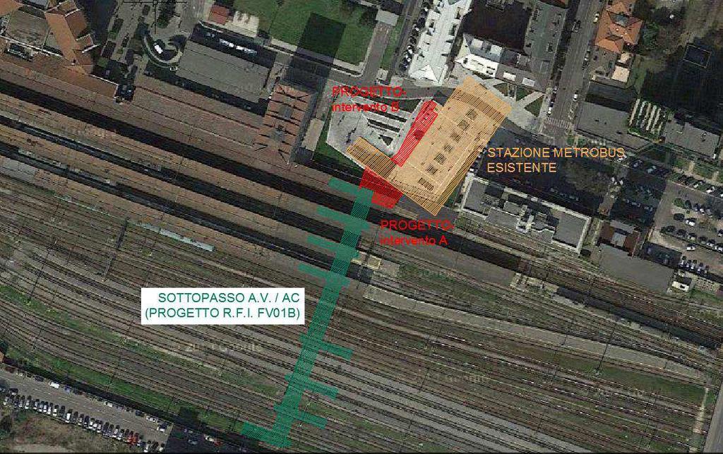 3 L intervento è localizzato in un area adiacente alla stazione ferroviaria di Brescia -in via Gambara/ viale della Stazione - tra due infrastrutture