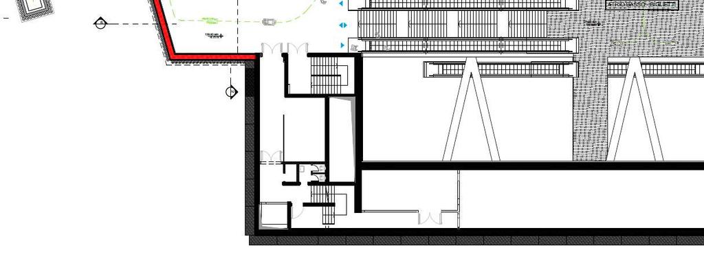 attiva) e all atrio alto della Metropolitana (di prossima realizzazione), sia da due rampe di scale sviluppate nell intorno del vano ascensore.