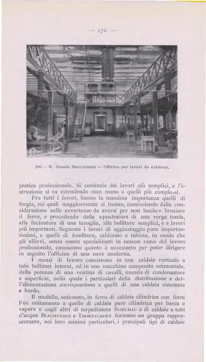 - 170 lho. - H.. ~cuoia \lacchini~ti - Otlicina per 1avuri da C.lldcrni. pratica proft:ssionalc. Si comincia dai larnri più semplici, e l'istru1.ione si va esten.lendo man mano a quelli più comph.:.,st.