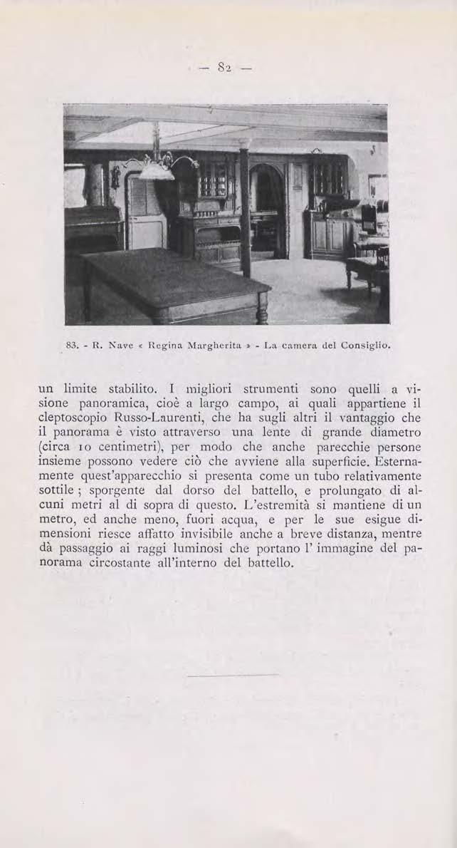 83. - Il.?\'ave < 11.cgina ). farghcrita > - La camera dcl Consiglio. un limite stabilito.