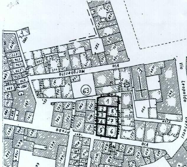 L identificazione dell edificio Unità Strutturale Omogenea AGGREGATO STRUTTURALE 10 1 -ISOLATO AGGREGATO STRUTTURALE 15 1 - EDIFICIO D'ESTREMITA' 7 - EDIFICIO INTERNO 6 - EDIFICIO D'ANGOLO EDIFICIO: