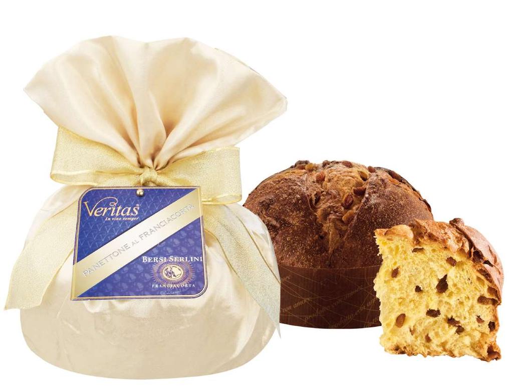 IL NATALE DI VERITAS Veritas Panettone al Franciacorta Codice / Dac Code 48029 Pezzi per cartone / PCS x Carton 6 Cartoni per strato / Cartons x Layer 5 Quando il dolce più tradizionale del Natale