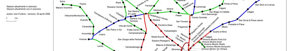 Il progetto del SMFR Veneto, (Fonte Wikipedia) Gli oltre 152mila viaggiatori al giorno della Regione lamentano costantemente disagi dovuti al sovraffollamento dei treni e delle linee, come