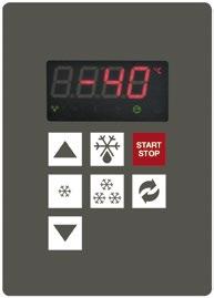 1 2 3 4 5 6 7 8 FUNZIONI / FUNCTIONS 1 Sbrinamento manuale Manual defrost 2 Tasto regolazione Control button 3 Abbattimento Chilling 4 Tasto regolazione Control button 5 Surgelazione Freezing 6