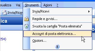 pag. 23 Microsoft Outlook 2003 Microsoft Office 2003 1.