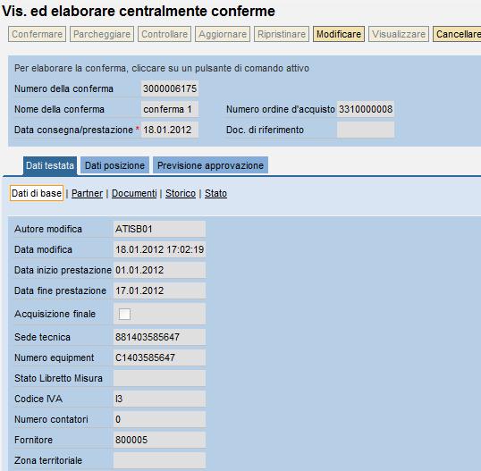 Visualizzazione proposta Libretto Misura Dati di testata L assistente per ogni LM deve verificare, ove presenti, gli obiettivi e gli allegati tecnici inseriti dall impresa, contenuti all interno