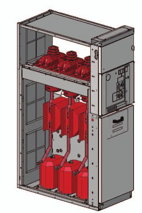 SDS Unità con interruttore di manovra-sezionatore sezionamento Unità disponibili nelle larghezze 375 mm e 500 mm.