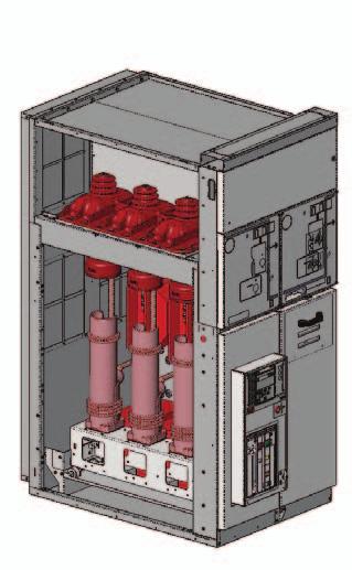 2. Unità tipiche SBM Unità sezionamento con misure con interruttore e doppio sezionatore Unità disponibile con larghezza 750 mm.