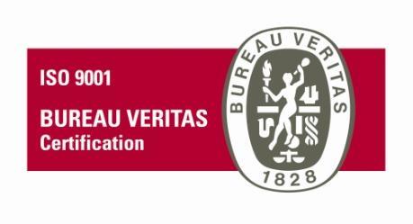 5 Certificazioni ISO 9001:2008 Certificato numero N 176460 per commercializzazione ed assistenza tecnica di apparecchi per la tecnologia dell informazione e della comunicazione Sincert Concessa da