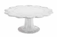 9915/23 Alzata Piccola Barocco Baroque Small Cake Stand cm. 23x11 h. 9883 Ciotolina Grande Lg. Dipping Bowl cm.