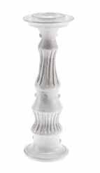 43 h. 10074/38 Candeliere Righe Stripe Candleholder cm. 38 h.