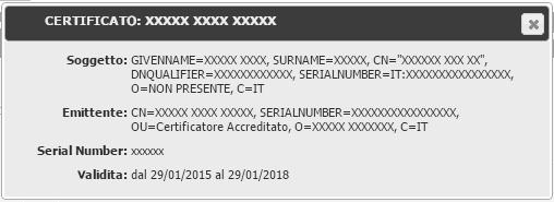 Dati esiti Per i ltti firmati digitalmente, è pssibile visualizzare le infrmazini relative alla Firma Digitale applicata selezinand l icna.