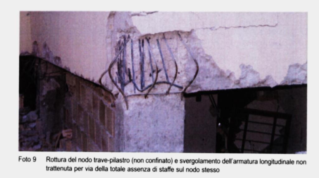 Fotografie di danni strutturali generati dal terremoto in Abruzzo del 2009 Ing.
