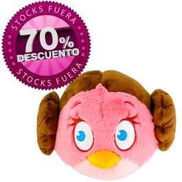 84256304866 rosapeluche Angry Birds Star Wars Leia