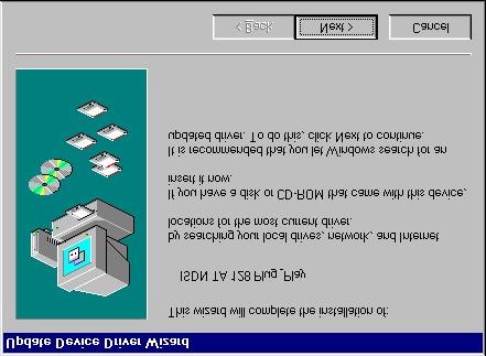 Manuale dell utente per l adattatore terminale ISDN esterno ACCURA 5. L adattatore terminale ISDN è installato sulla porta COM alla quale è stato collegato. 6. Procedere alla sezione 3.