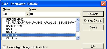 3. Fare doppio clic su PARAMETERS Name 1: Rval (attenzione!