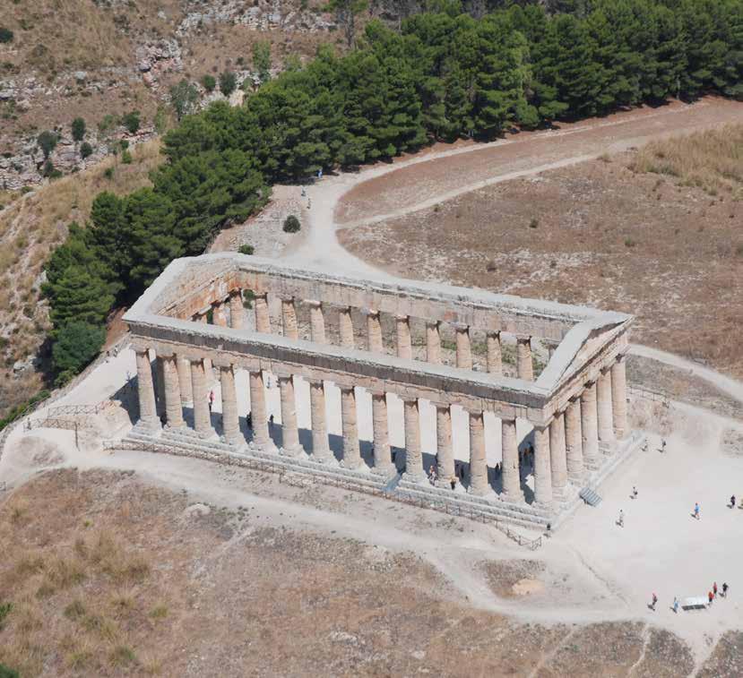 Area archeologica di Selinunte vati ben 27000 ettari ad agrumeti.