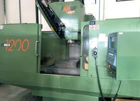 B1000, corse 1000 x 400 x 510, CNC HEIDENHAIN TNC 407 Centro di lavoro verticale MIND mod.