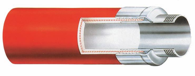 Codolo portagomma filettato o a disegno, applicato mediante particolare pressatura che elimina il gradino nel sottostrato.