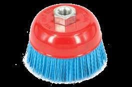 SN H NYLON BRUSHES WITH HOLE Brushes made with abrasive nylon bristles, more flexible and tougher than the steel ones.