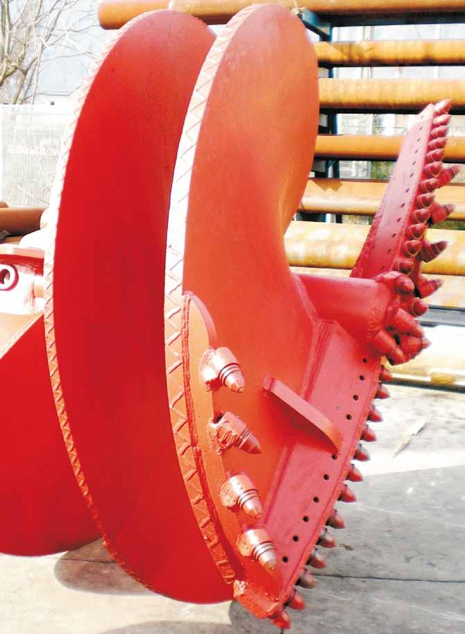 Rock augers