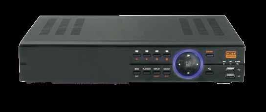 Telecomando IR e mouse inclusi. Il DVR viene fornito senza HDD. FR473 180, Videoregistratore digitale realtime con formato di compressione H.