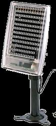 FR474 10, Illuminatore ad infrarossi per interno Dispone di 140 LED IR e si attiva automaticamente in caso di scarsa luminosità in maniera discreta ed invisibile (i LED