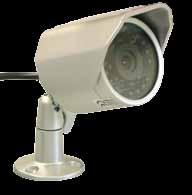 Sistema video PAL; 5(H) x 582(V) pixel; Day & Night (colore, BN, auto con regolazione del livello); illuminazione minima 0 lux (IR ON); Motion Detection (64 blocchi); funzione privacy zone (4