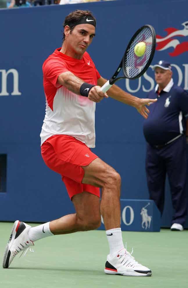 14 i numeri della settimana Federer e quei 2 quinti... di Giorgio Spalluto foto Getty Images 1 le volte in cui Roger Federer (nella foto) è stato costretto al quinto set nei primi 2 turni di uno Slam.