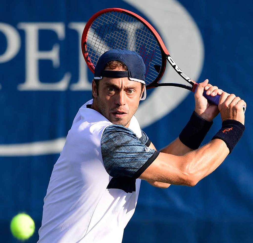 4 circuito mondiale Il grande cuore di Paolino Lorenzi A 35 anni e 8 mesi il senese è il giocatore più anziano di sempre a conquistare per la prima volta in carriera un ottavo di finale Slam.