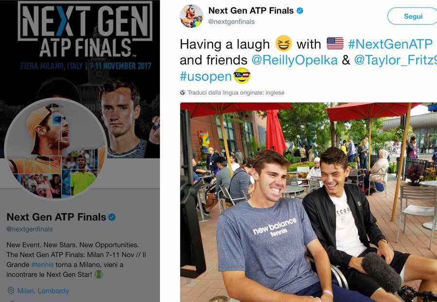 9 focus HASHTAG #NEXTGEN Opelka e Fritz rallentano ma non perdono il sorriso del match: da classico sparatutto, il russo sta imparando a leggere gli avversari e le diverse fasi degli incontri,