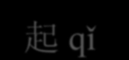 起 qǐ Usato in costruzioni potenziali, indica la possibilità da parte del soggetto di sostenere un