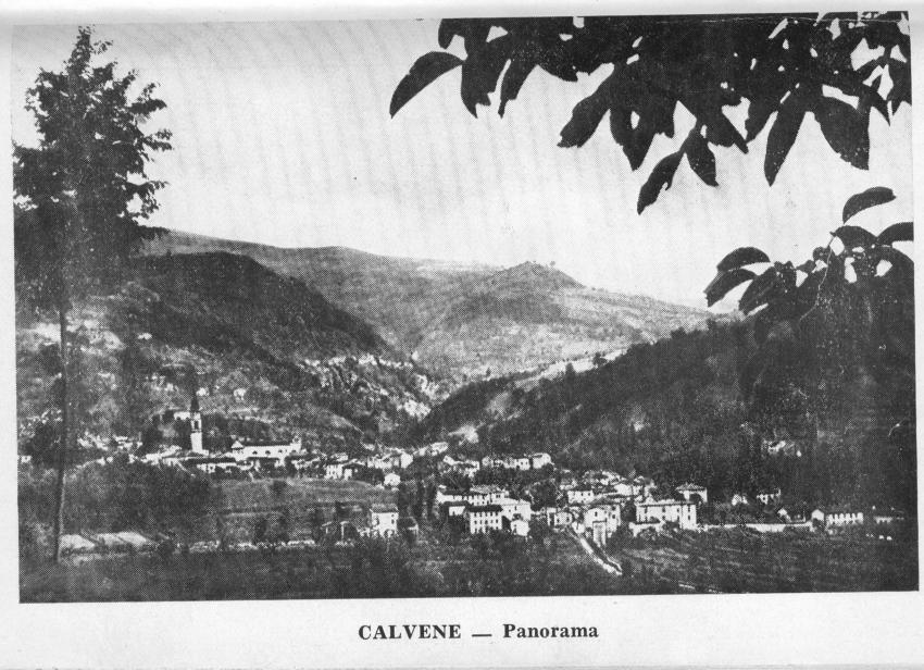 Una posizione amena Calvene é una borgata della provincia di Vicenza situata in posizione amena a m. 201 s. m., in una conca circondata da colli, culminanti a Sud con il Monte Grumo (in.