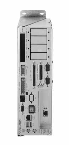 GF-BOX PC INDUSTRIALE DA INTERNO QUADRO Principali applicazioni Supervisore di processo Gateway tra campo e sistemi gestionali Centralizzatore dati Interfaccia uomo macchina (HMI) ( * ) Controllo