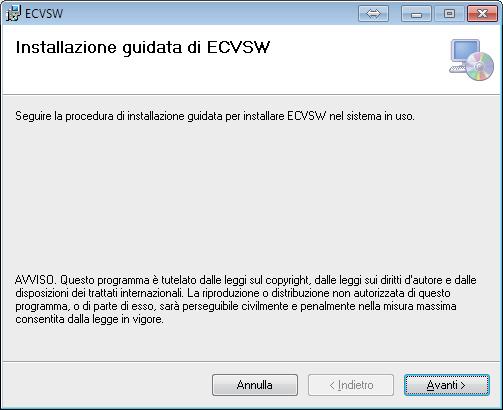 1. INSTALLAZIONE DEL SOFTWARE 1.