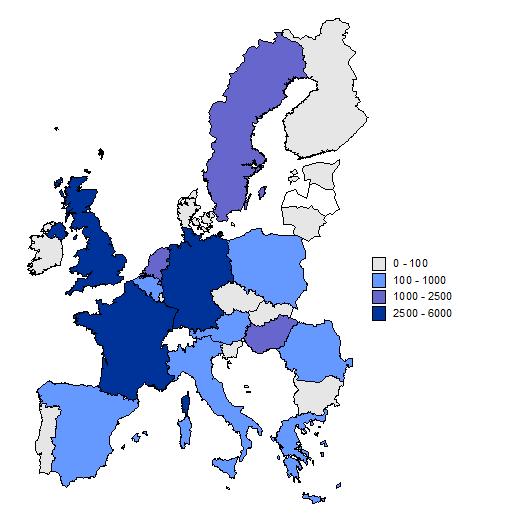 Figura 5: IDE cinesi in Europa (2000-2010) Fonte: Rhodium Group Appurata l importanza degli investimenti esteri cinesi, molte nazioni europee hanno iniziato ad istituire in Cina speciali