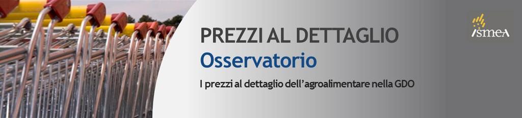 Settimana 26 novembre 2 dicembre 2012 numero 15/12 LA DINAMICA DEI PREZZI AL DETTAGLIO DELL AGROALIMENTARE I prezzi al dettaglio del comparto agro-alimentare relativi alla quinta settimana di